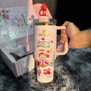 草莓蛋糕 40 盎司保温杯 🚢免运费🚢