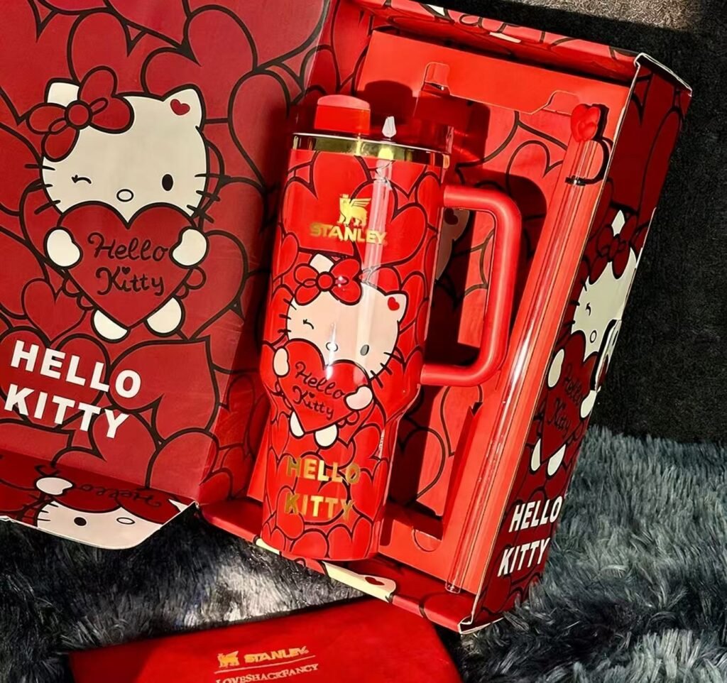 🎁 today's special：＄29.99 🎁40oz red kitty tumbler